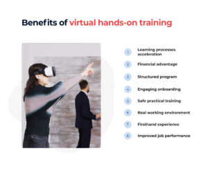 Benefits of virtual hands-on training